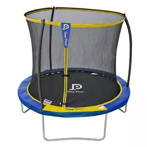 Tappeto Elastico Trampolino Giardino Salta Bambini ⌀ 183 e ⌀ 244 cm Con Rete - Foto 1 di 18