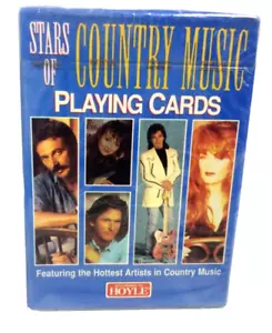 NEW SEALED 1996 Vintage HOYLE "The Best of Country Music" Playing Cards WYNONNA - Picture 1 of 8
