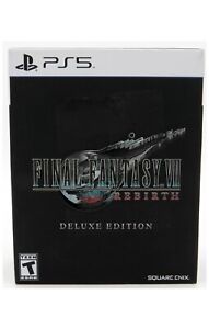 Final Fantasy VII: Rebirth Deluxe Edition - Sony PlayStation 5 PS5 In Box