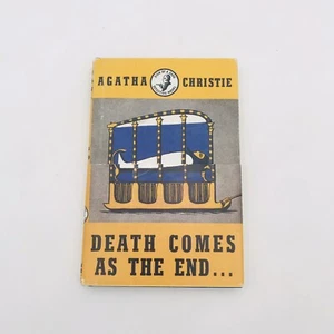 Death Comes as the End by Agatha Christie Hardcover Mystery Thriller Novel 2010 - Imagen 1 de 12