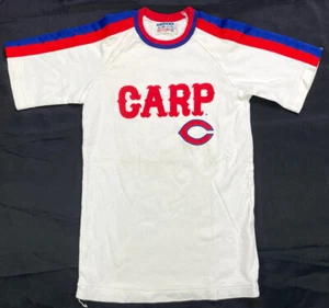Vintage 70s Hiroshima Toyo Carp youth t-shirt size 14 Peter Mate - Picture 1 of 9