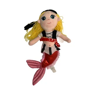 Fiesta Peluche Sirena 16 pulgadas de Alto Niña Marinera Rubia Peluche Muñeca - Imagen 1 de 3