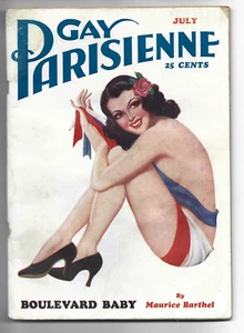 Gay Parisienne Magazin Vol. 9 #7 Juli 1938 sehr guter Zustand - Bild 1 von 5