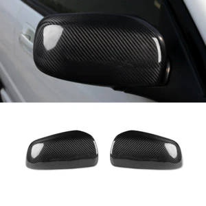2Pcs Real Carbon Fiber Mirror Cover for 2004 2005 2006 2007 Subaru Impreza WRX - Picture 1 of 21