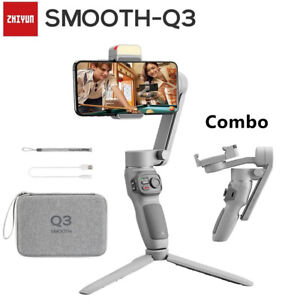Zhiyun Smooth Q3 3-Axis Gimbal Handheld Stabilizer+Fill Lighting for Smartphone 