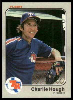 1983 Fleer #570 Charlie Hough - Image 1 of 2