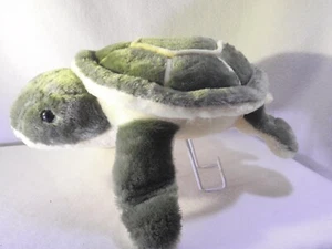 Plush14in Green & Yellow Tortoise Ultra Soft Cuddly Stuffed Animal Pillow Toy - Picture 1 of 4