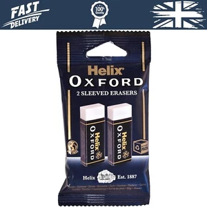 Twin Pack of Erasers, Blue, Large - Picture 1 of 4