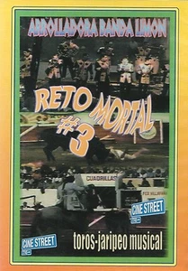 ARROLLADORA BANDA LIMON Reto Mortal #3 DVD Toros-Jaripeo Musical - Picture 1 of 1
