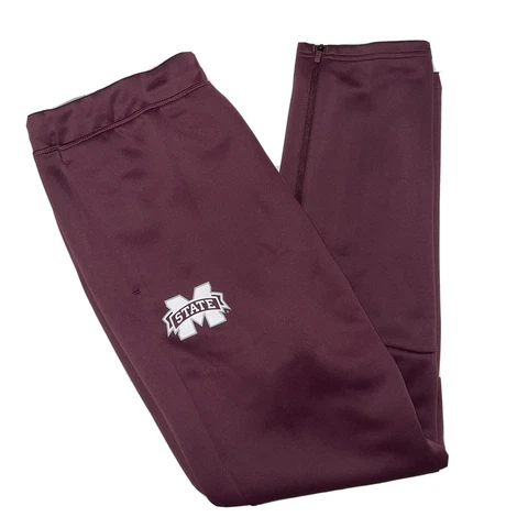 Adidas Mississippi State Bulldogs Game Mode Pants Tapered Joggers Size XL EC4145 Cover