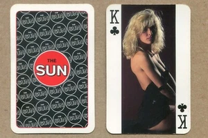 1997 Toronto Newspaper SUN.-shine Girls. King of Clubs. SWAP PLAYING CARD - Picture 1 of 2
