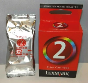 Lexmark 2 Ink Print Cartridges X2580 X3580 X4580 Z1380 Z1480 Set of 2 - Picture 1 of 6