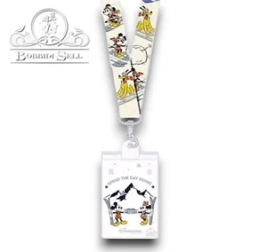 Laniere Pin Disney Mickey and Co Ski OE 2025 Disneyland Paris DLP - Imagen 1 de 1