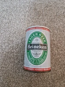 VINTAGE 1970'S/80'S HEINEKEN LAGER EMPTY BEER CAN BREWERIANA PUB DECOR - Picture 1 of 2