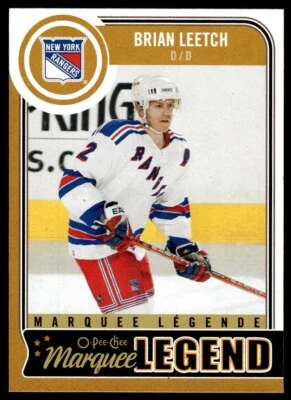 2014-15 O PEE CHEE MARQUEE LEGEND RETRO Brian Leetch New York Rangers #562 - Image 1 of 2