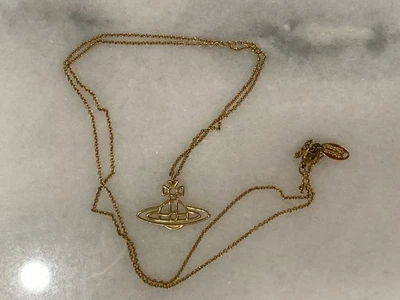 Pingente de colar Vivienne Westwood Gold Orb Planet - Imagem 1 de 3