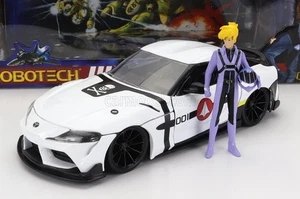 1/24 JADA - TOYOTA - SUPRA WITH ROY FOCKER FIGURE ROBOTECH 2020 253255052-33682 - Foto 1 di 1