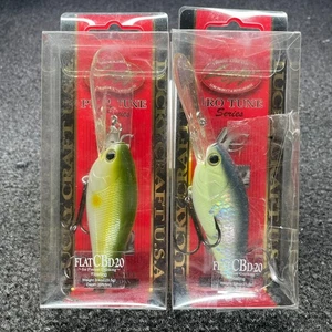 Lucky Craft Pro Tune Series Flat CB D-20 Deep Crankbait Lure 3/4oz Choose Color - Picture 1 of 5