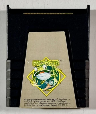 Frogger Video Game for Atari 400/800/XL/XE Parker Brothers Cartridge Only 1983 - Image 1 of 4