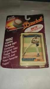 1992 Topps Baseball Card Mets Team Set Factory Sealed - Picture 1 of 7