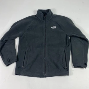 The North Face Jacket Mens Large Black Fleece Full Zip Outdoor Hiking Warm Layer - Picture 1 of 12