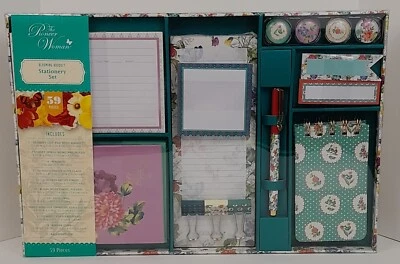  Pioneer Woman "Blooming Bouquet" Stationery Desk Set 59 Pieces NEW! - Image 1 of 4
