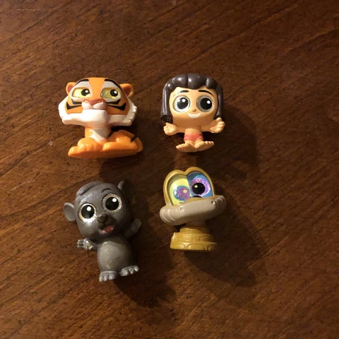 Disney Doorables-Jungle Book-Series 7- 3 Common and 1 Rare-BIN-surprise Doorable Cover