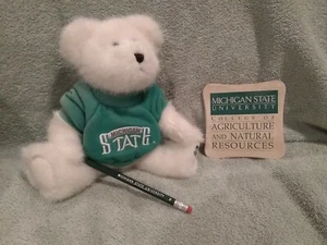 Michigan State University - Stuffed Bear, 1 Ceramic Agriculture Coaster, Pencil - Picture 1 of 7