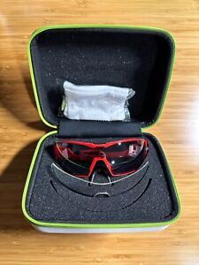 KOO Open Cycling Sunglasses - Medium - Red