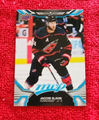 2022 Upper Deck - 2022-23 MVP Hockey #101 Jaccob Slavin - Carolina Hurricanes - Image 1 of 2