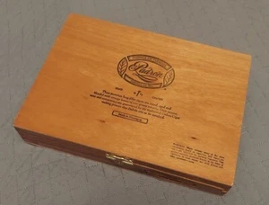 Padron 1964 Nr. 4 leere Holz Zigarrenkisten 10,25" x 7,5" x 1,75" ~ - Bild 1 von 6