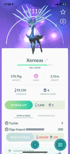 Xerneas L20 Legendäre Pokemon! Angemeldet oder Abgemeldet! 30 Tage Freundschaft! - Bild 1 von 1