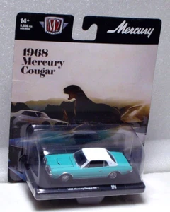 M2 Machines 1968 Mercury Cougar XR-7 1:64 pressofuso - Foto 1 di 3