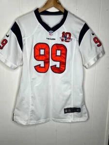 Houston Texans Nike On Field JJ WATT  10 YR ANNIVERSARY White Jersey XX Large - Picture 1 of 23