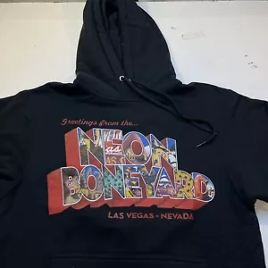NEON BONEYARD Las Vegas NV Casino Sign Museum HOODIE HOODED SWEATSHIRT Sz Mens S - Picture 1 of 4