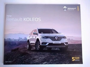 RENAULT KOLEOS Blue dCi 150 190 X-Tronic Iconic GT Line Brochure April 2020 - Picture 1 of 1