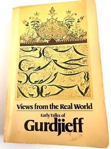 Ansichten aus der realen Welt frühe Vorträge von Gurdjieff erste Auflage Taschenbuch 1975 - Bild 1 von 6
