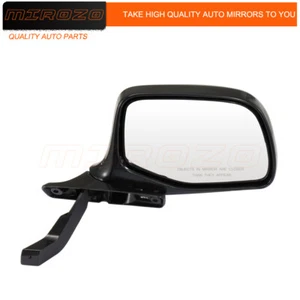 Fits 1992-1997 Ford F150-450 F-SERIES Chrome Manually Fold Right Side Mirror - Picture 1 of 11