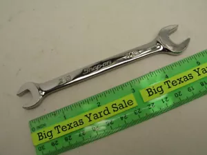 Llave de extremo abierto doble de 3/8" x 7/16" a presión VD1214B - Imagen 1 de 2