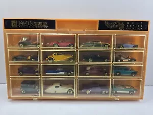 Hot Wheels FAO Schwarz Gold Series Collection 16 Car Set 1994 Series 1 MIB - Picture 1 of 13