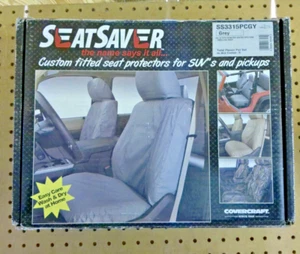 Covercraft Seat Saver 1996-2000 Toyota Tacoma Front 60/40 Seat GRAY #SS3315PCGY - Picture 1 of 4