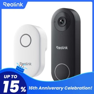 Reolink Video Doorbell PoE Camera Smart 2K+ 5MP Waterproof with Person Detection - Picture 1 of 14
