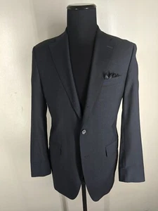 J.Press Made In Canada 100% Wool Sport Coat 3 Btn 3rd Btn Roll One Vent 40 Reg - Picture 1 of 7