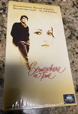 Vintage Somewhere In Time Christopher Reeves Sealed VHS Cassette Tape Minty - Image 1 of 4