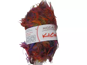 Moda DEA Kickx Designer Yarn Color 3780 Lucky Bulky Nylon and Acrylic - Picture 1 of 4