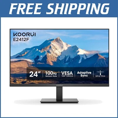 Immersive 24-Inch Matte Screen Monitor – 3000:1 Contrast & Blue Light Filter - Image 1 of 4