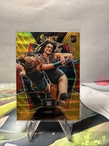2022 Panini Select WWE JINNY #125 Gold Wave Premier Level /10 NXT UK Rookie RC - Picture 1 of 6
