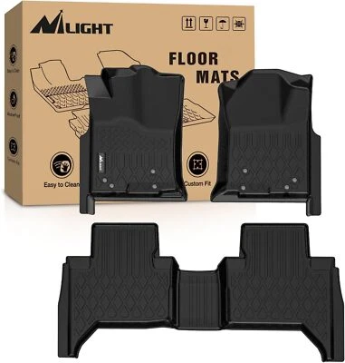 Nilight Floor Mats for Toyota Tacoma Double Cab (Automatic Only) 2005-2015 Foto 1 de 4