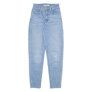 LEVI'S High Waisted Womens Jeans Blue Relaxed Mom W24 L28 - Picture 1 of 6