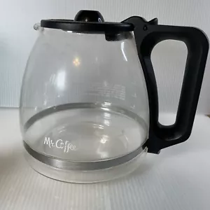 Mr. Coffee caraffa e coperchio caffettiera in vetro di ricambio 12 tazze nero - Foto 1 di 3